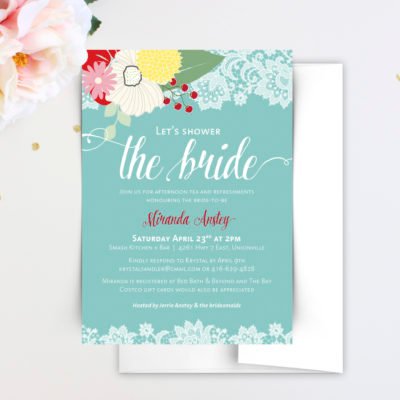 Bridal Shower Invitations Toronto 9